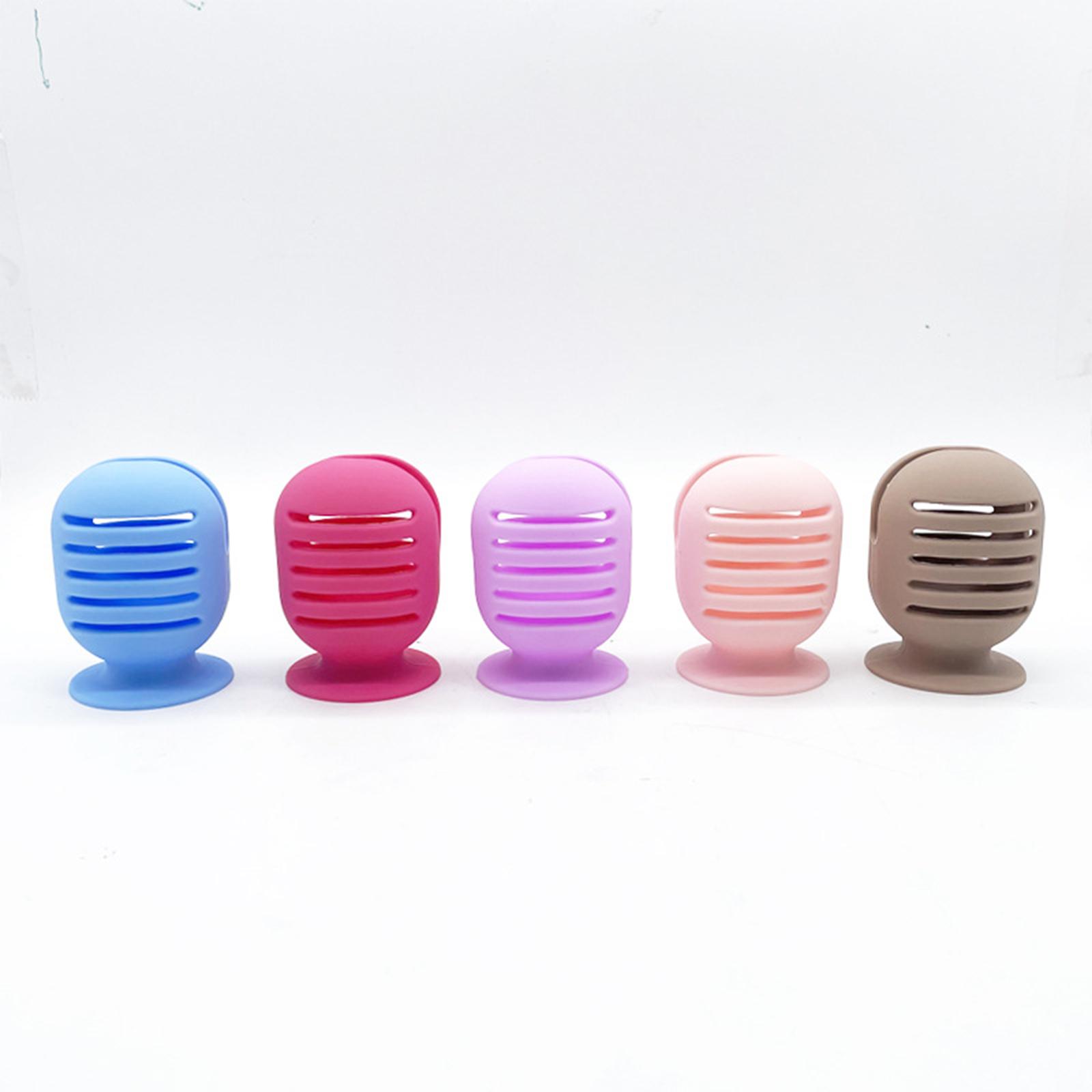 Makeup Sponge Holder Case Shatterproof for Women Girls Violet