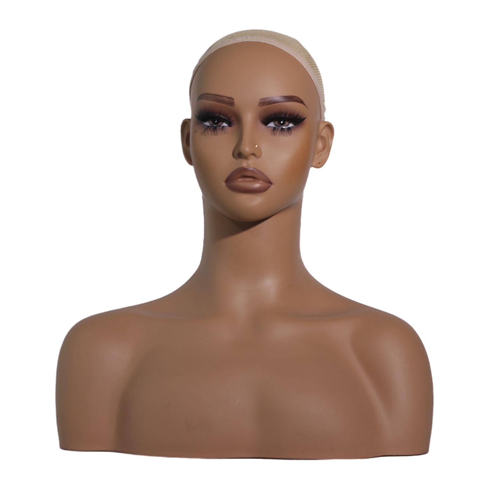 Female Mannequin Head Hairpieces Display