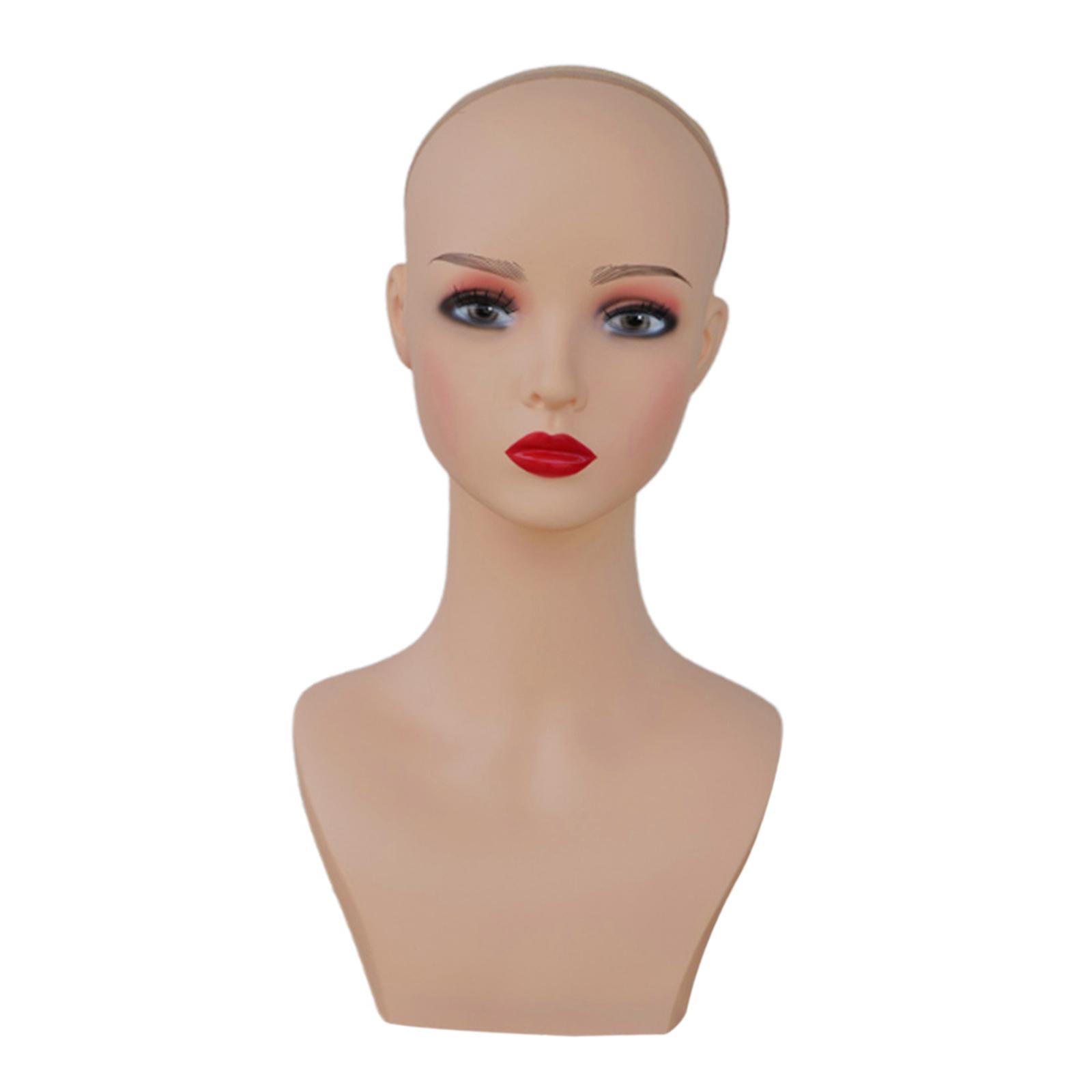 Female Mannequin Head Display