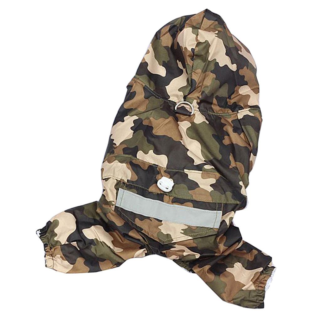 Klein Reflektierende Regenmantel für Hund Haustier eBay