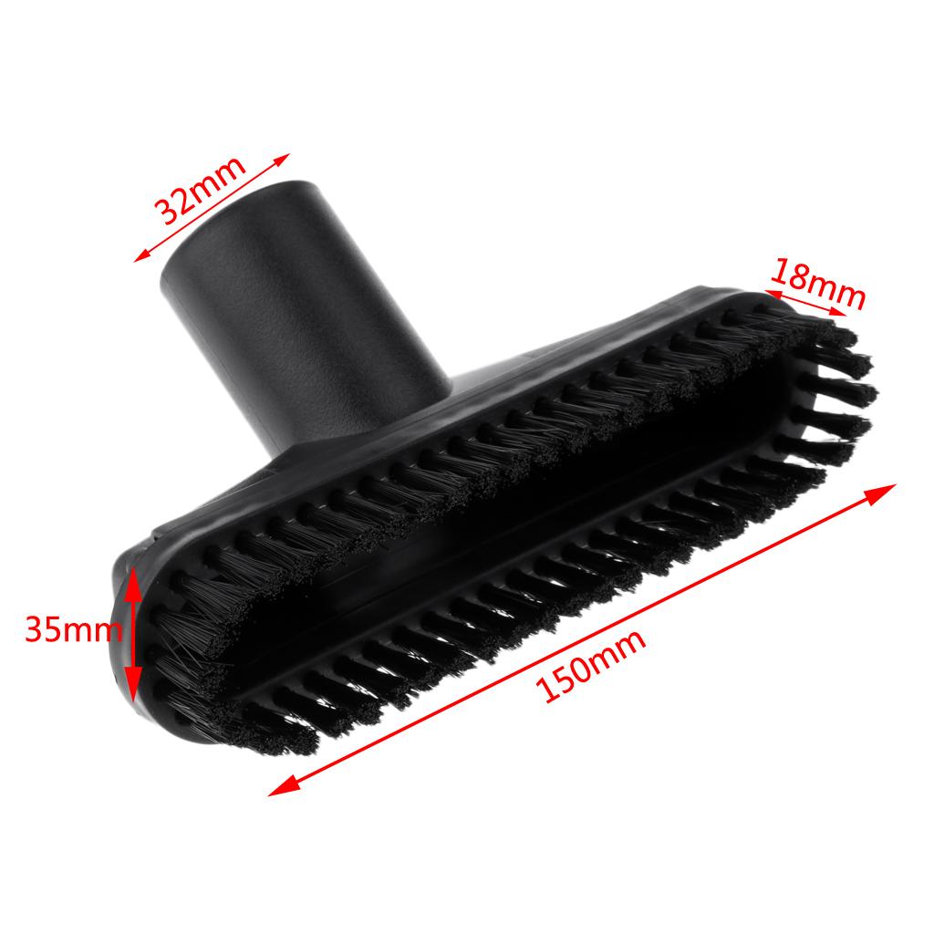 2x32mm/1.25" Detachable Vacuum Bristle Dust Brush Power Nozzle PP Brush