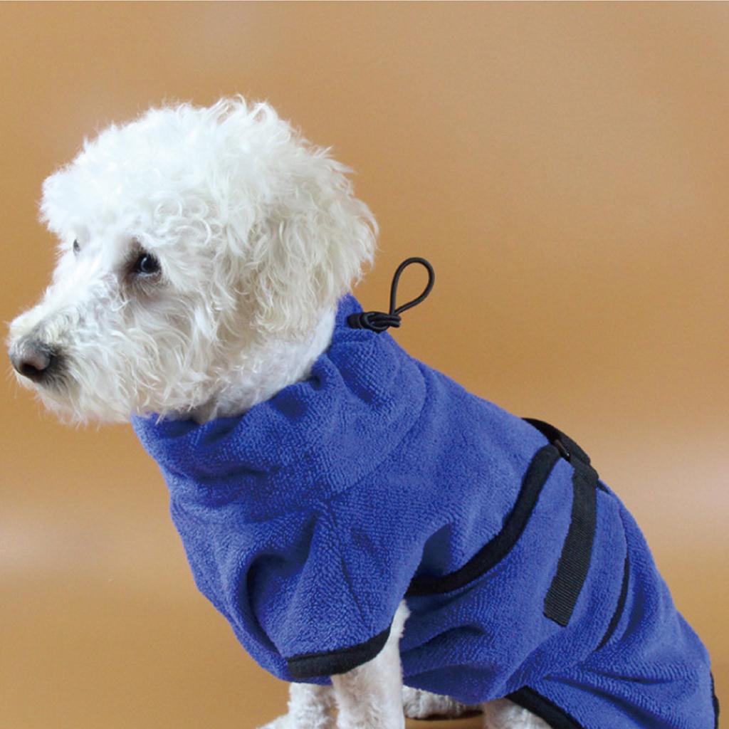 Pet Bath Supplies Soft Super Water Absorbent Bathrobe For Dog