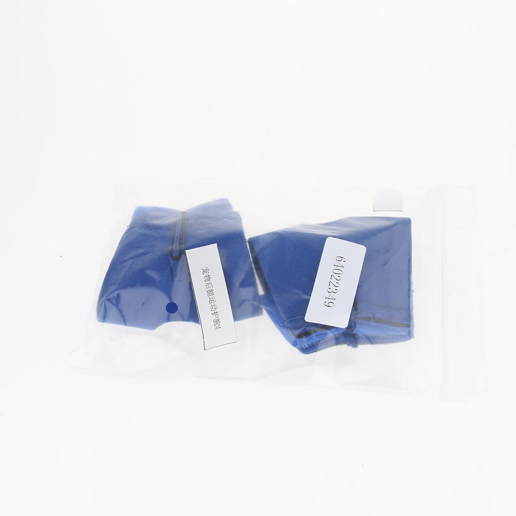 2x Hund Bandage für Hinterbein, blau, 2er Pack eBay