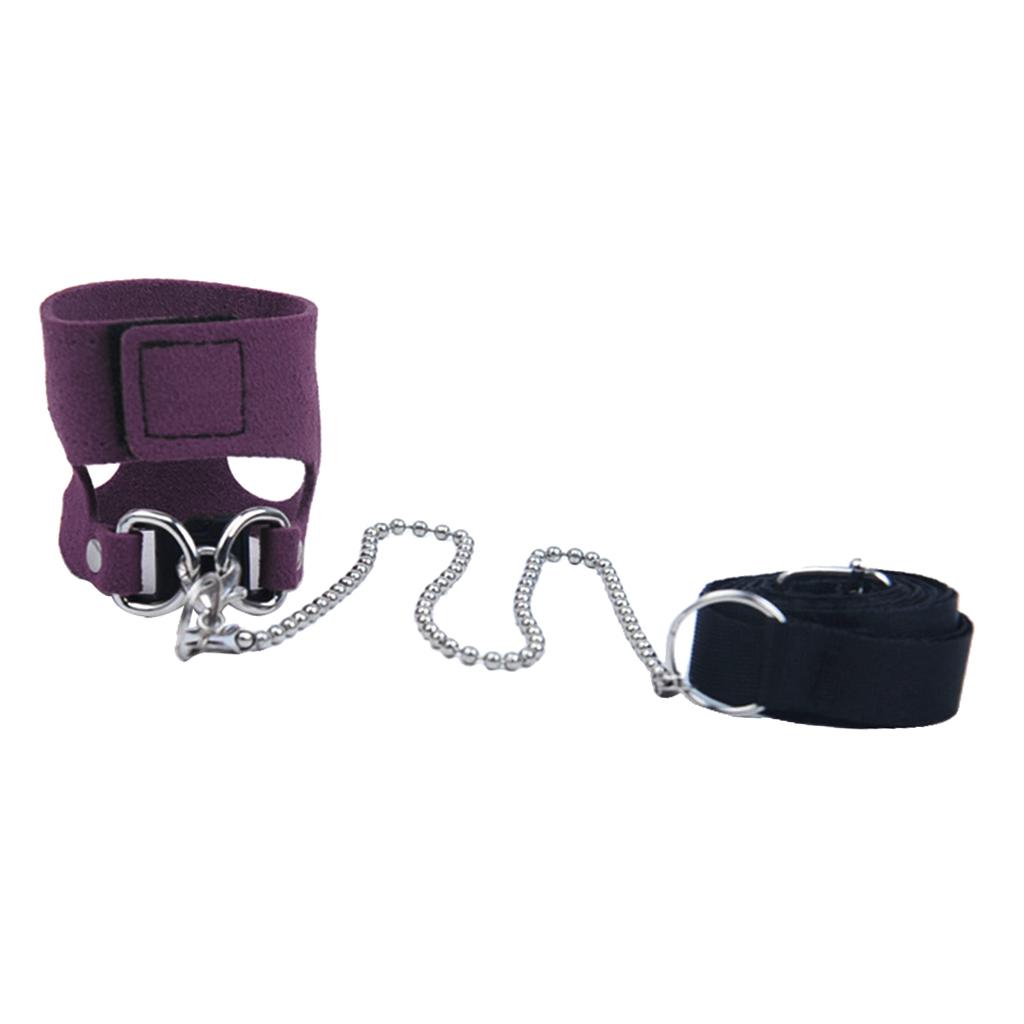 Anti-Biting Hamster Squirrel Leash Vest Adjustable Pet Traction Rope  Purple