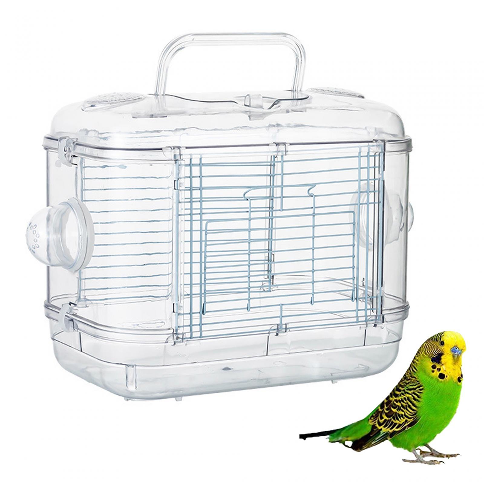 Hamster Cage with Stand Lightweight Bird Carrier for Birds Parrots Parakeets