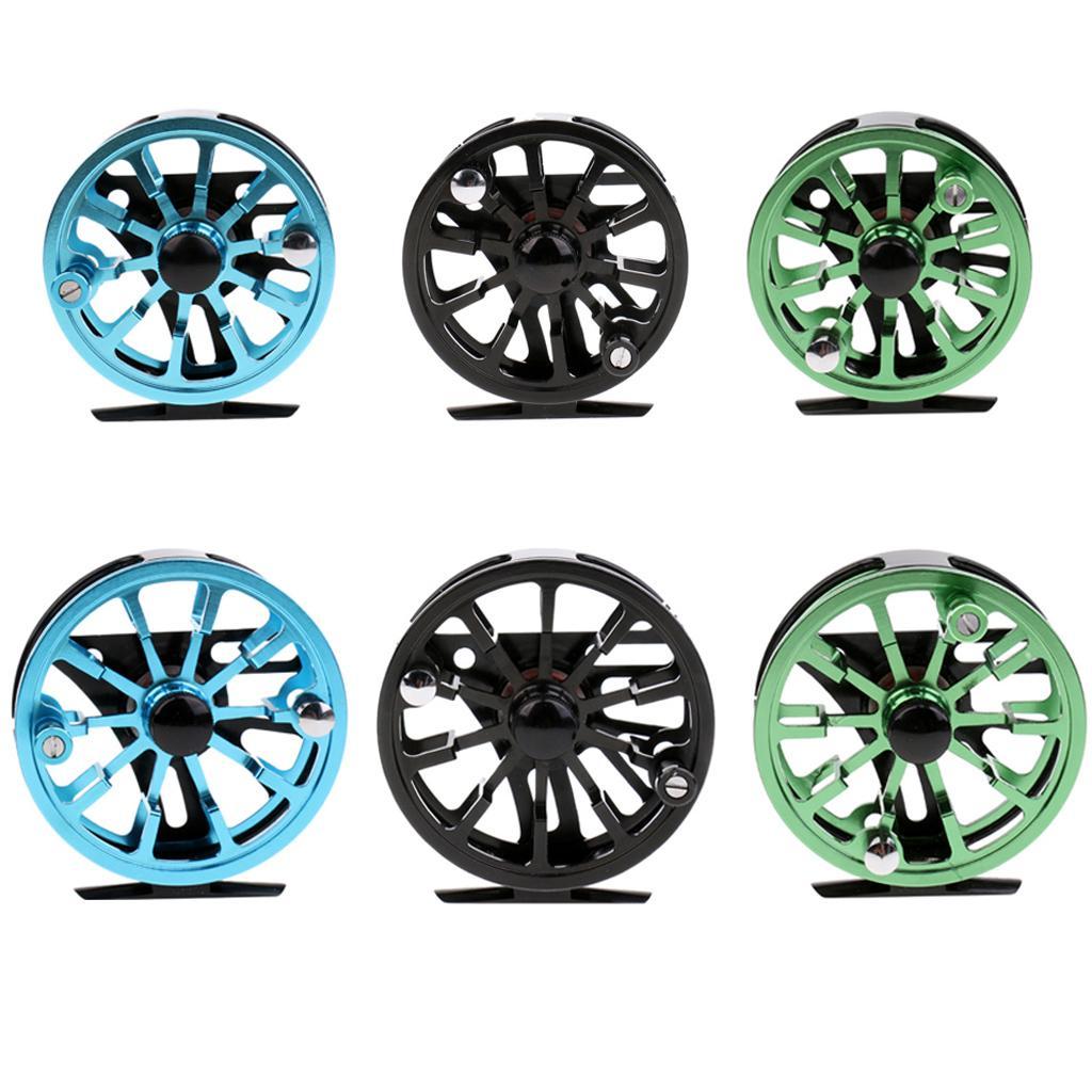 3/4 5/6 WF CNC Machined Aluminum Alloy Fly Fishing Reel 2+1BB Right Left-Handed 