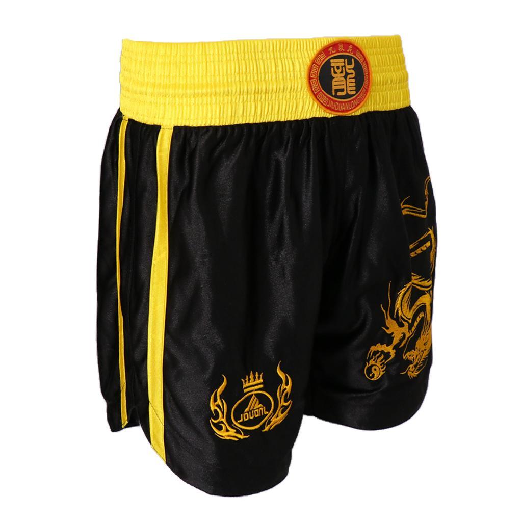 mmasport Boxing Shorts Pantaloncini Boxe Kick Boxing MMA Satinati
