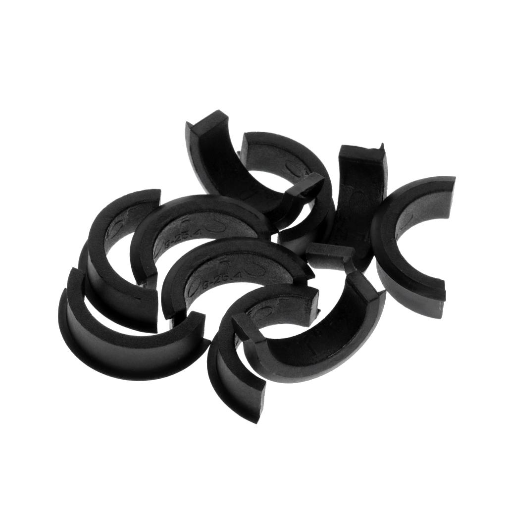 2x1 Pair Bike Handlebar Extension Mount Conversion Extender Spacer 9x25.4mm