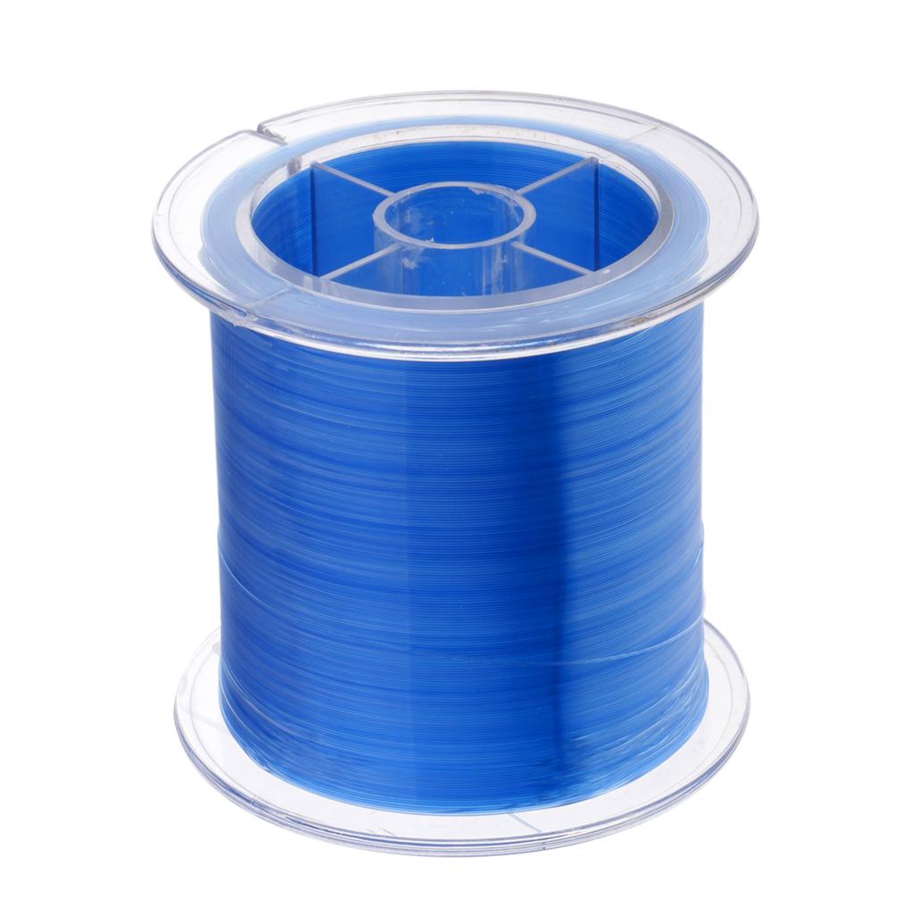 Un Rotolo da Lenza Monofilo 500m Linea da Pesca Blu in Nylon