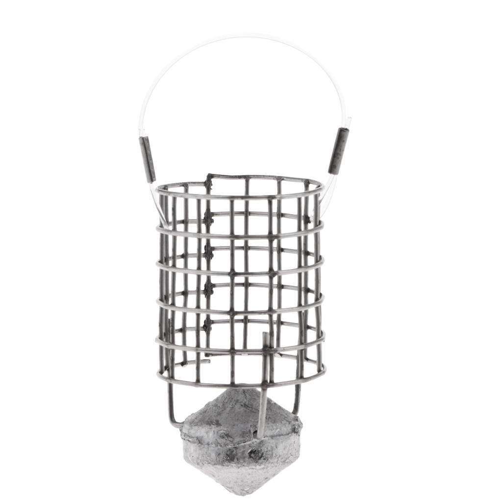 Fishing Tackle Accessory Trap Feeder Lure Cage Bait Basket Holder 50g