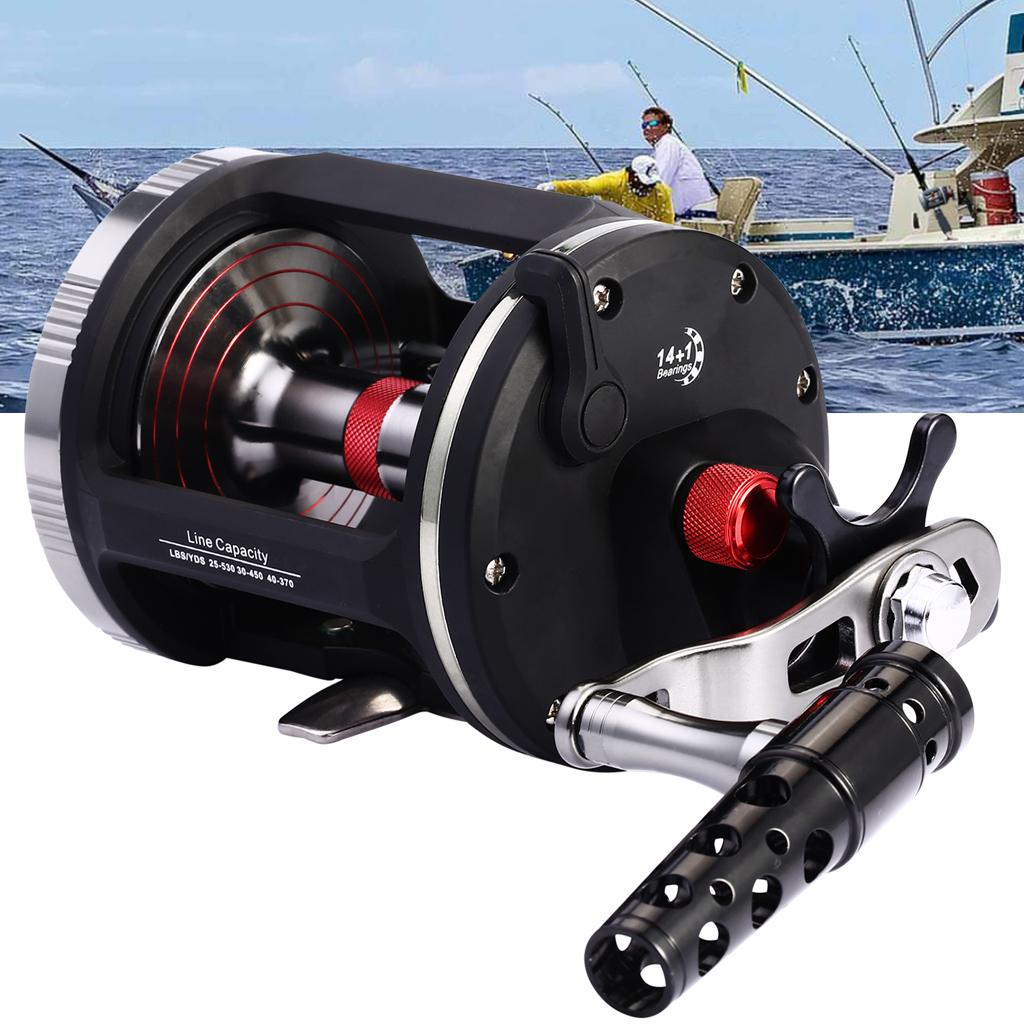 Trolling Reel Conventional Jigging Reel for Sea Big Game Fishing TA4000