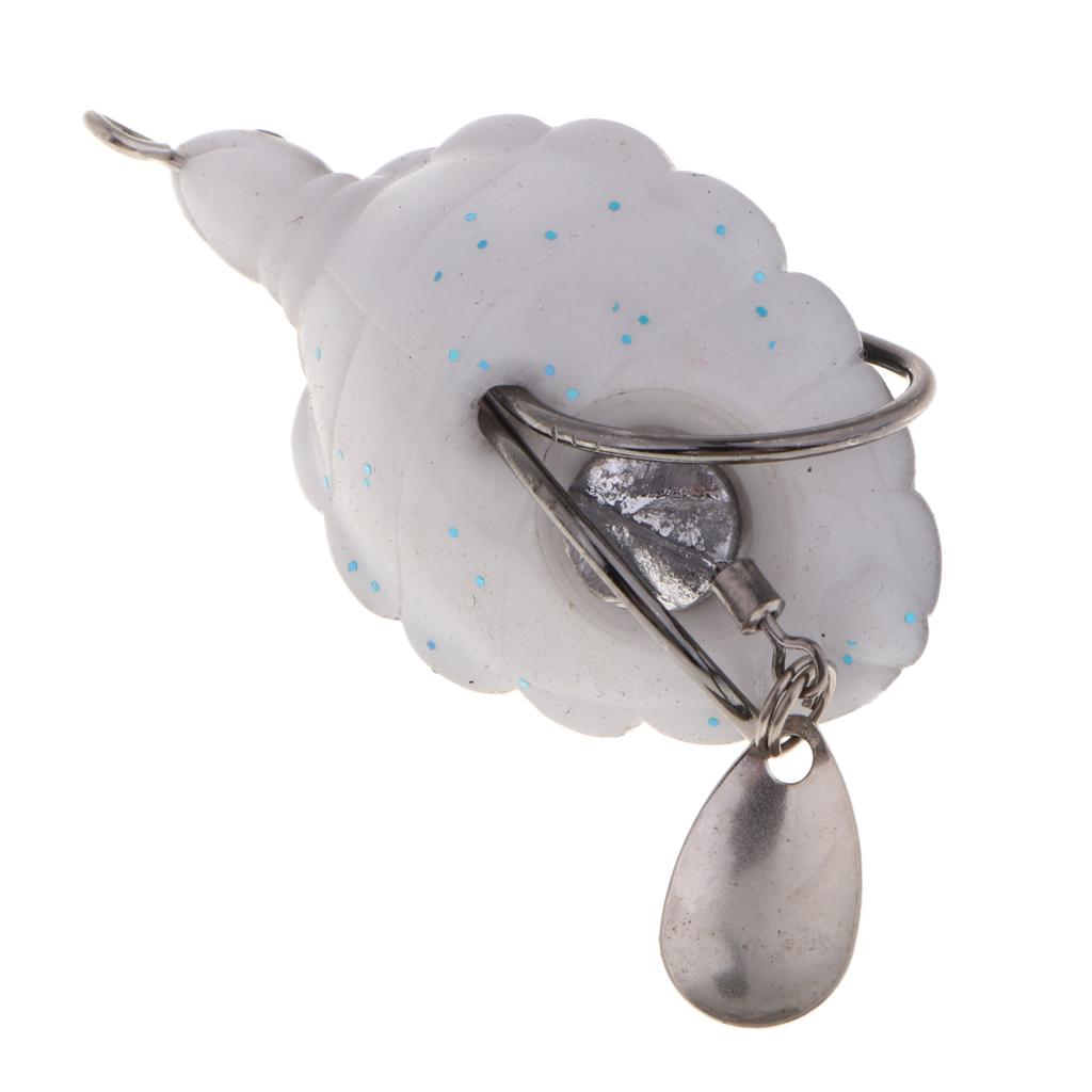 Soft Silicone Frog Fishing Lure Topwater Hook Baits Crankbaits Gray