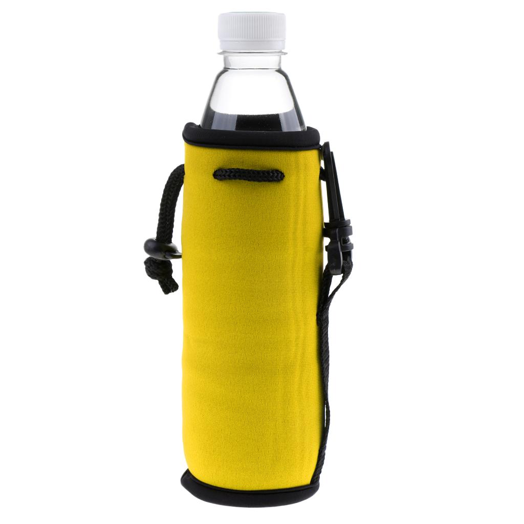 Tragbar Neopren isoliert Trinkflaschen Thermo-Hülle Cover Halter Tasche für 