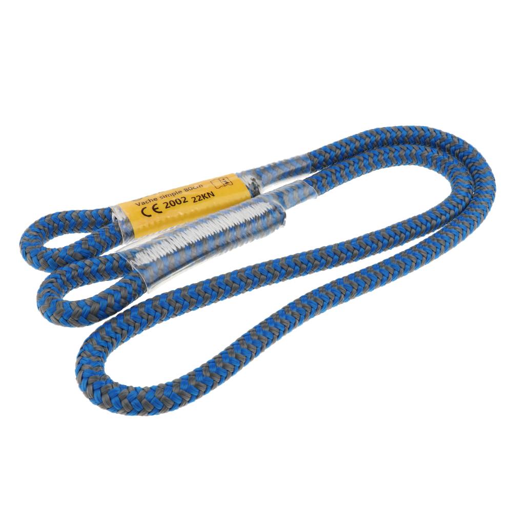 80cm 100cm 8mm Diameter Rope Prusik Arborist Tree Surgery Climbing