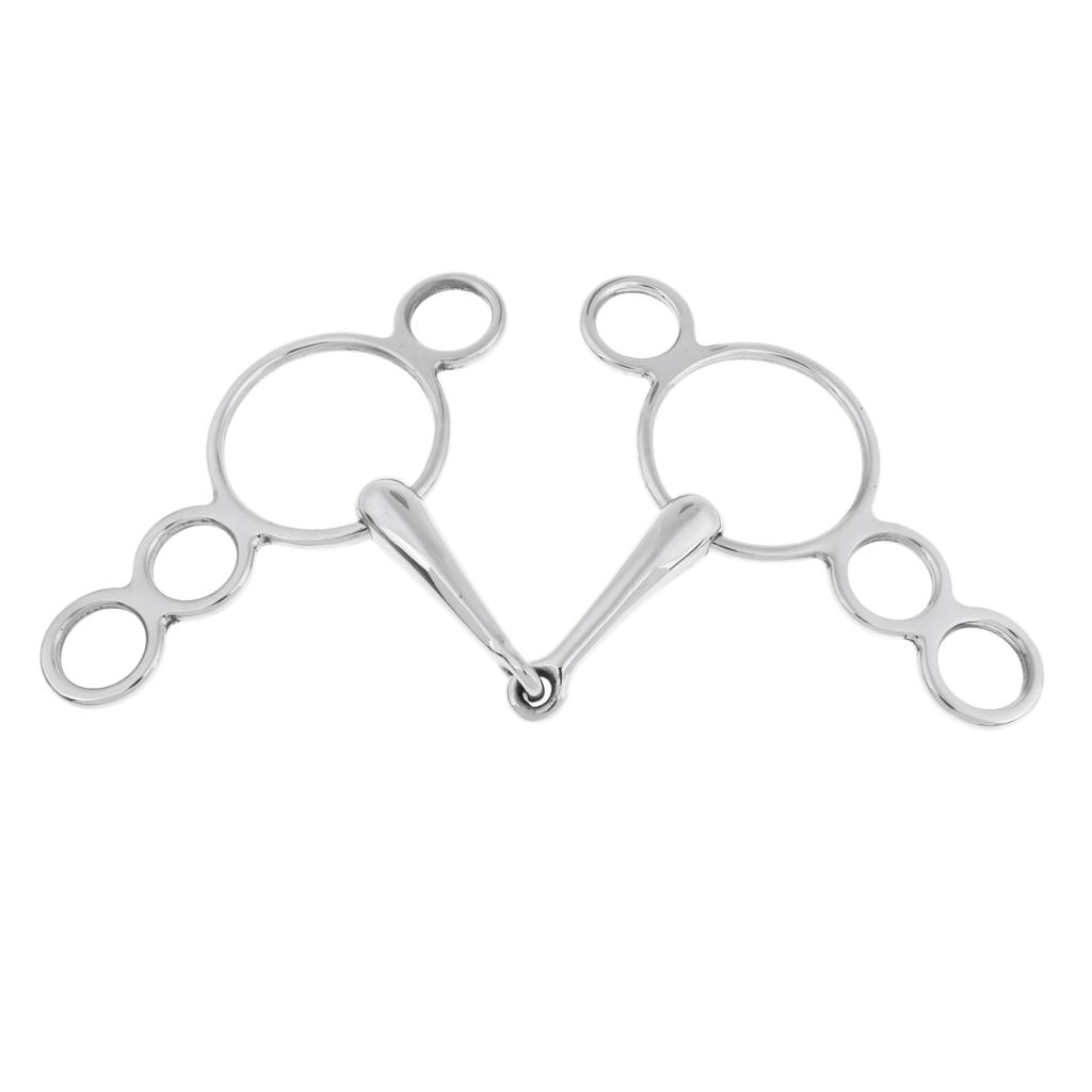 Stainless Steel Gag Bit Horse Tack