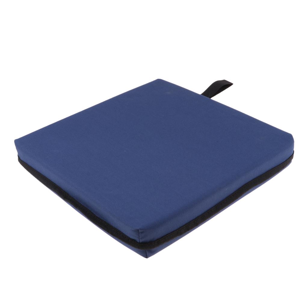 Waterproof Chair Seat Cushion Pad Outdoor Garden Camping Mat Stool Blue