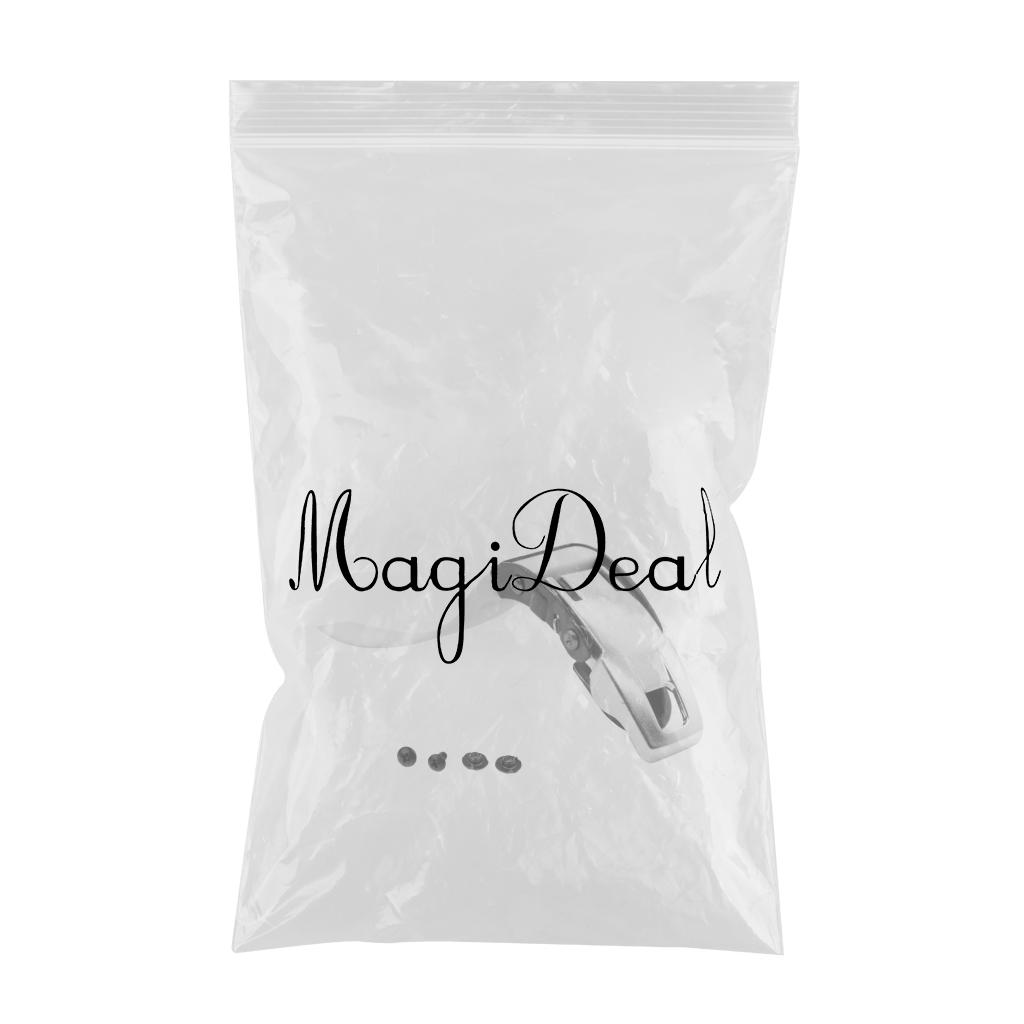 Replacement Inline Roller Skate Shoes Strap with Screws  white