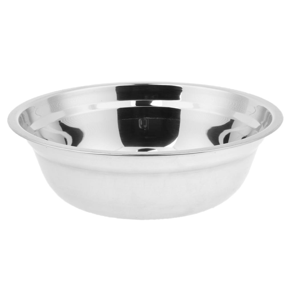 Food Grade Stainless Steel Mixing Bowls Cereal/Salad/Soup/Rice Bowl 23cm