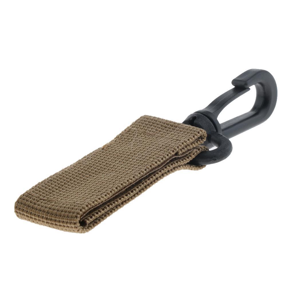 Nylon Belt Webbing Carabiner Key Holder Bag Hook Buckle Strap Clip Camping | eBay