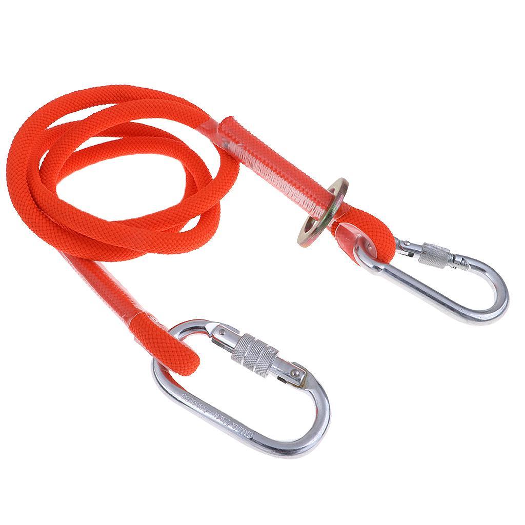 Rock Tree Climbing Sling Fall Protection Belt Harness Lanyard Safety Rope