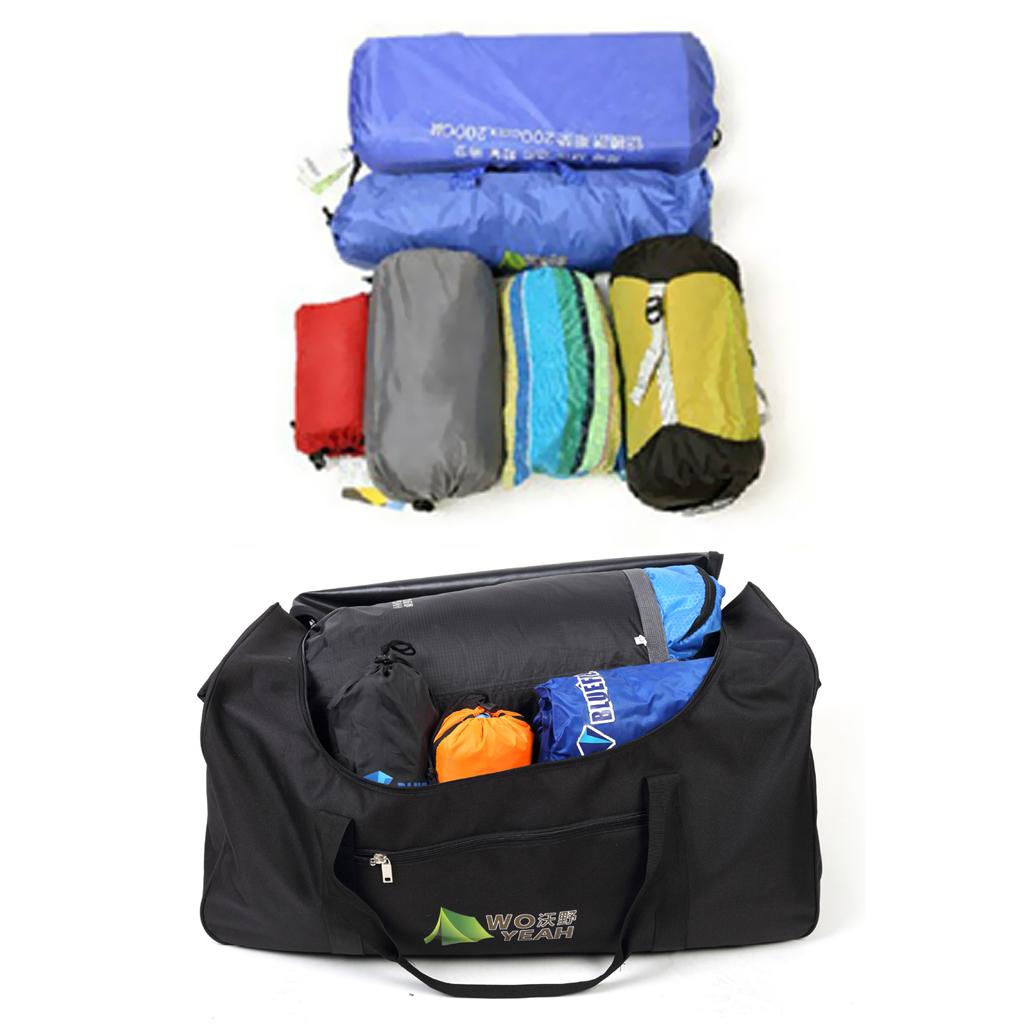 duffel bag camping