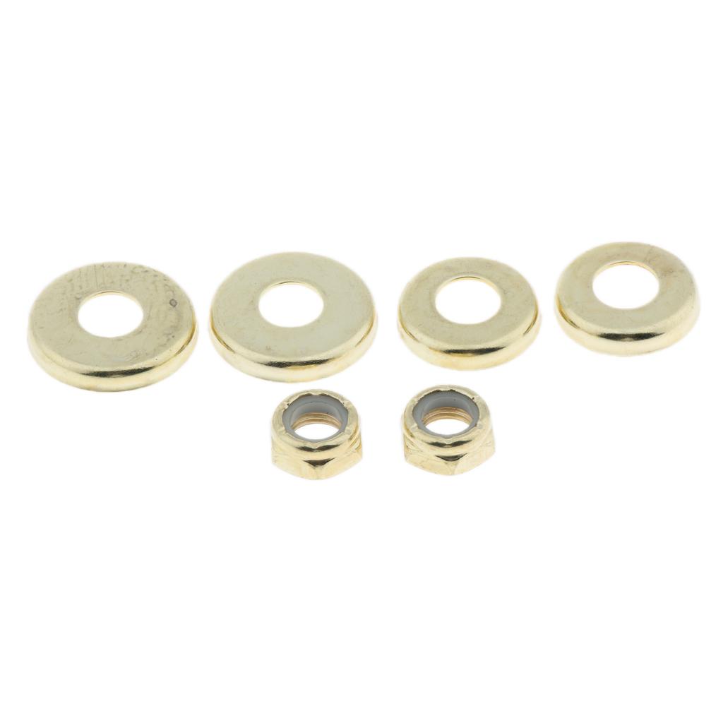 Longboard Skateboard Bushings Washers with Nuts