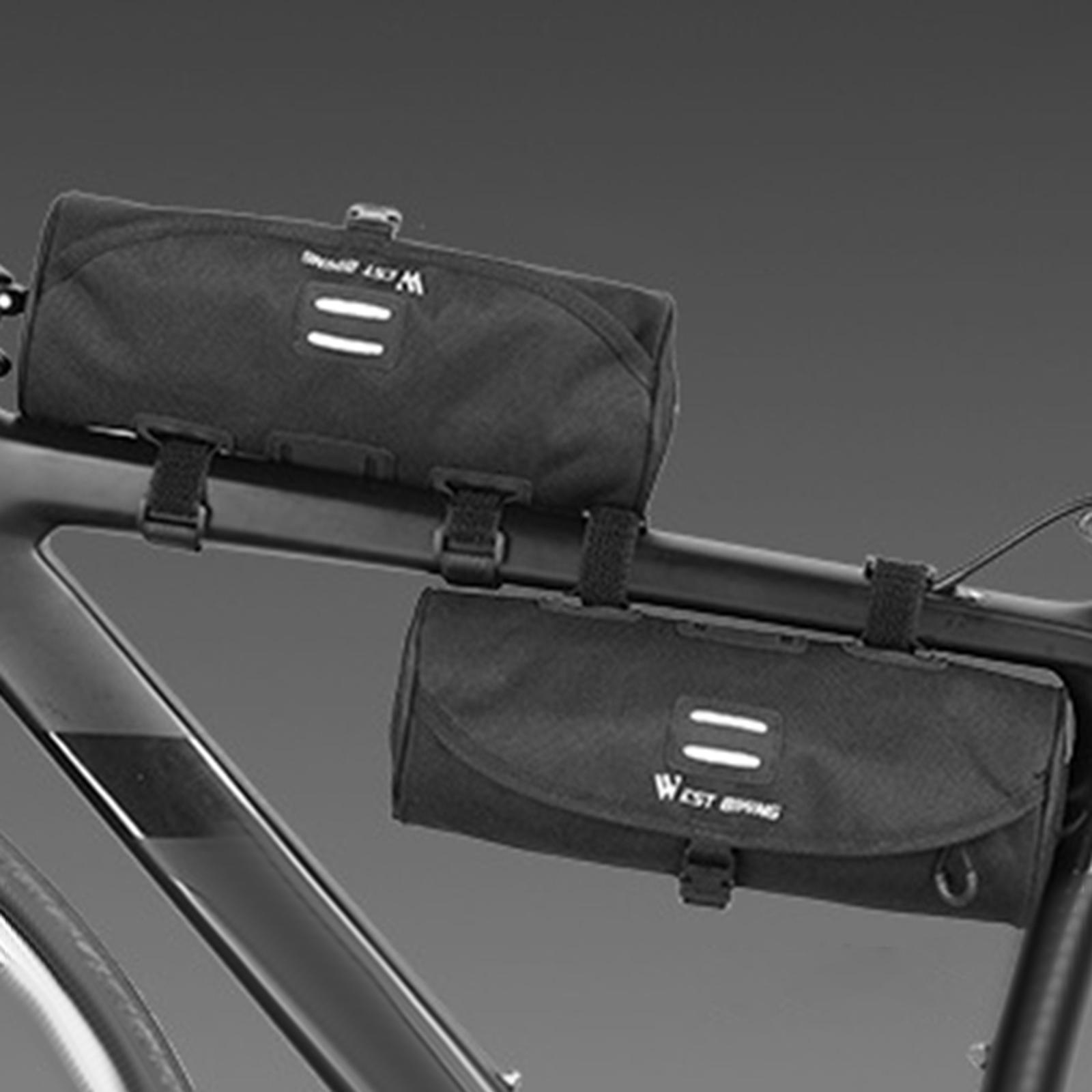Bike Handlebar Bag Waterproof Adjustable Pouch Cycling Accessories