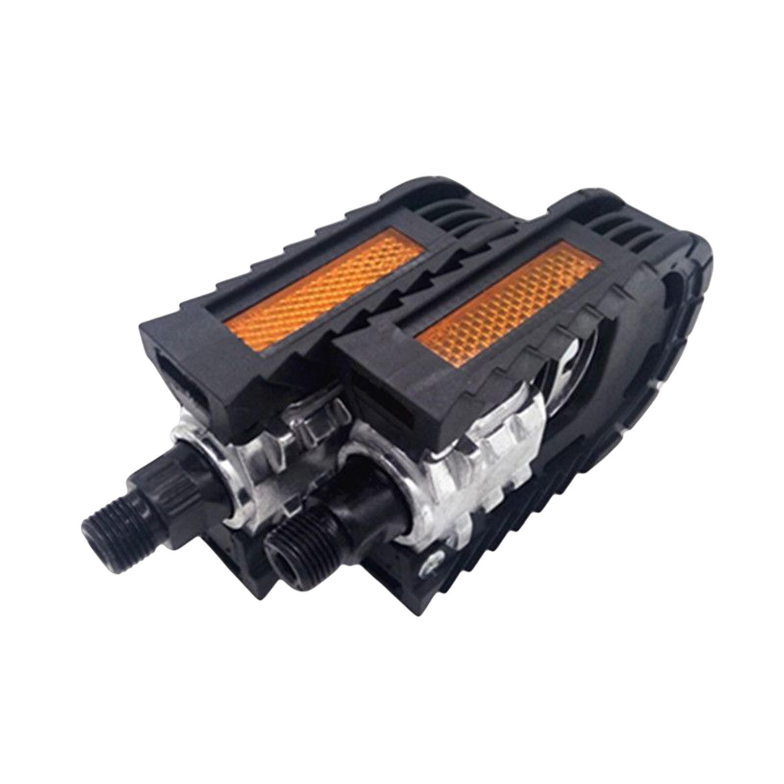 Foldable Bike Pedals Metal Folded Cycling Pedals for Travling Biking