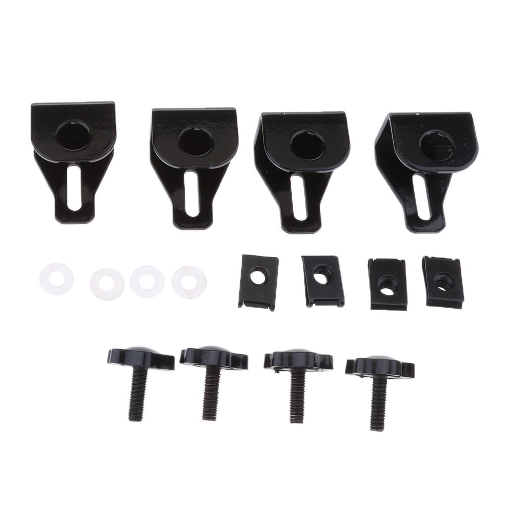 Saddlebag Security Theft Deterrent Kit for Harley Touring Street Glide