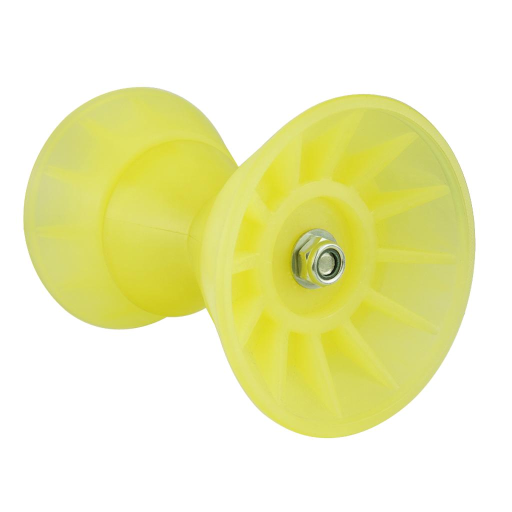 2x 7inch Bow Bell Roller Assembly Bow Stop Bell Roller for Boat Trailer