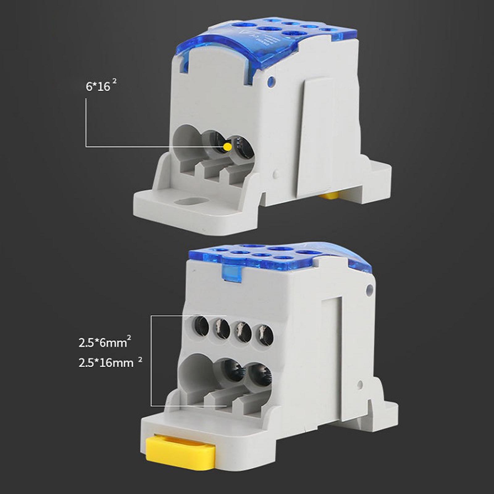 Distribution Box Electrical Universal Power Junction Box 6 output 80A