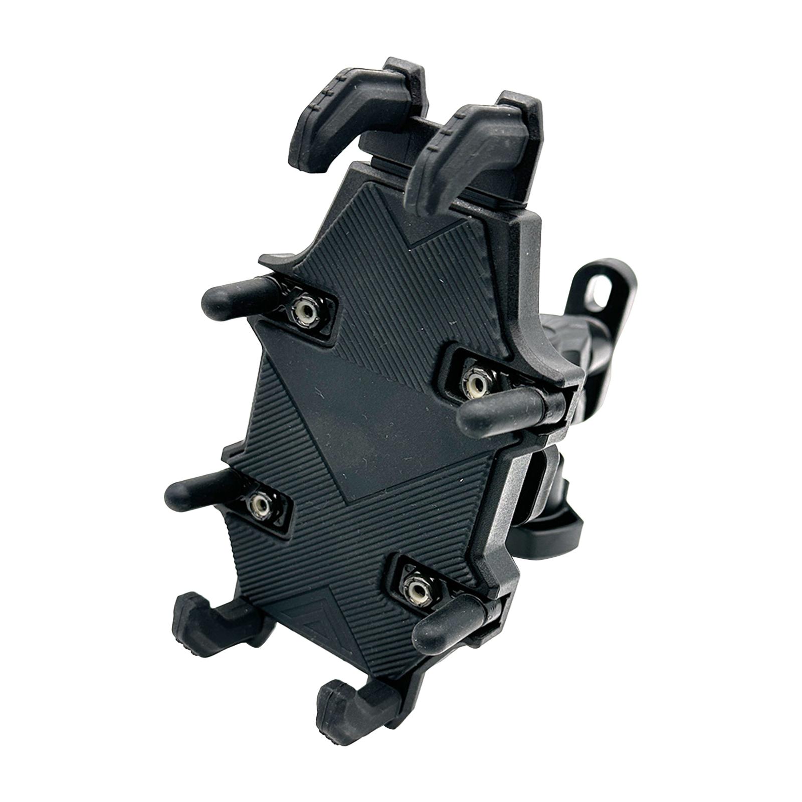 Generic Motorcycle Phone Holder Universal Cell Phone Clamp for Autobike