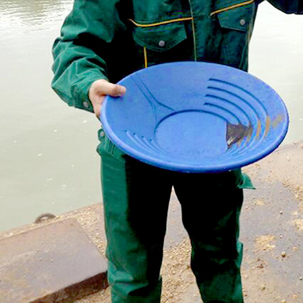 38cm Gold Rush Gravity Trap Gold Pan Gold Rush Tools Dredging Prospecting