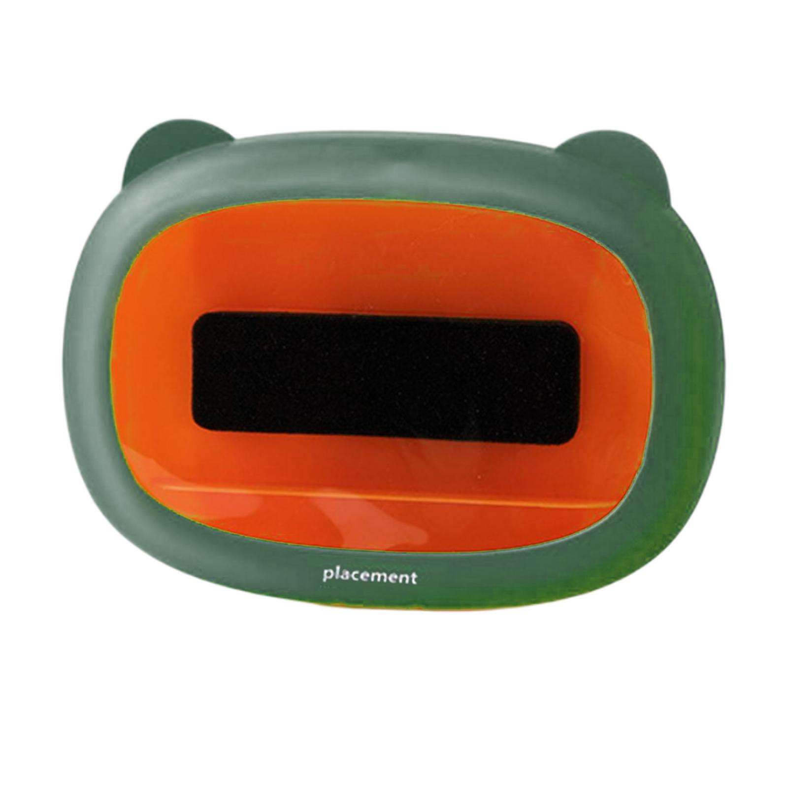 Wall Mounted Phone Case Waterproof Storage Box Touchable Anti-Fog  Green