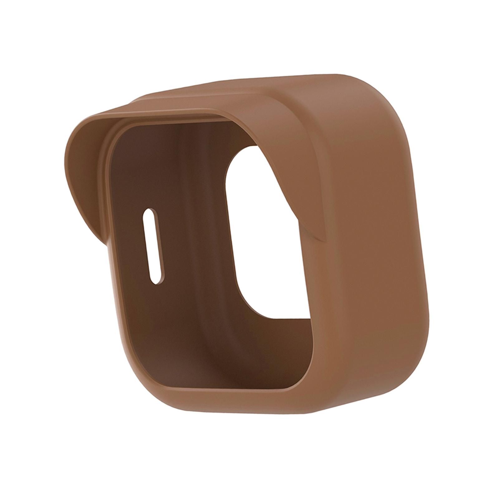 Outdoor Security Camera Cover Brown