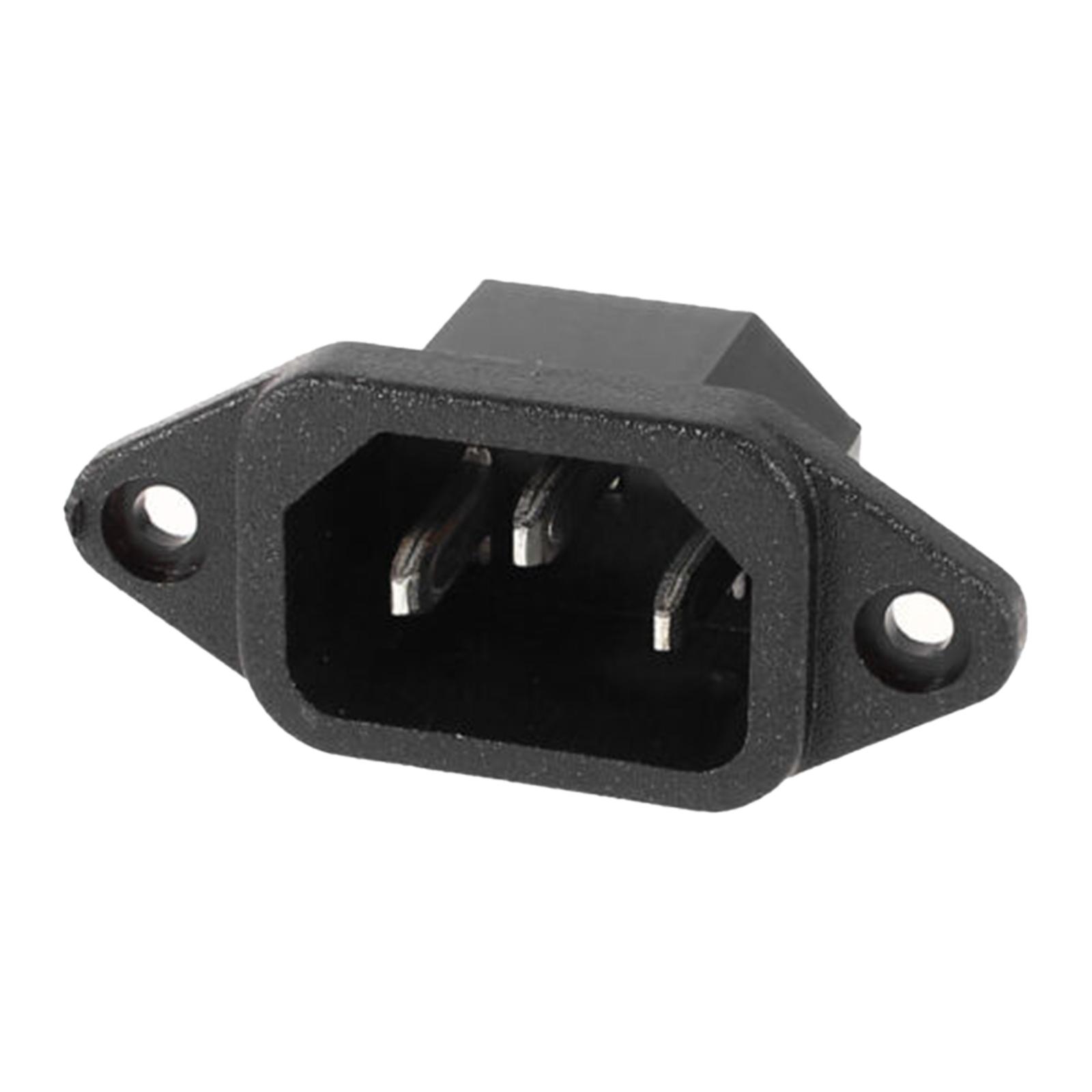 Panel Mount Plug Adapter 250V 15A