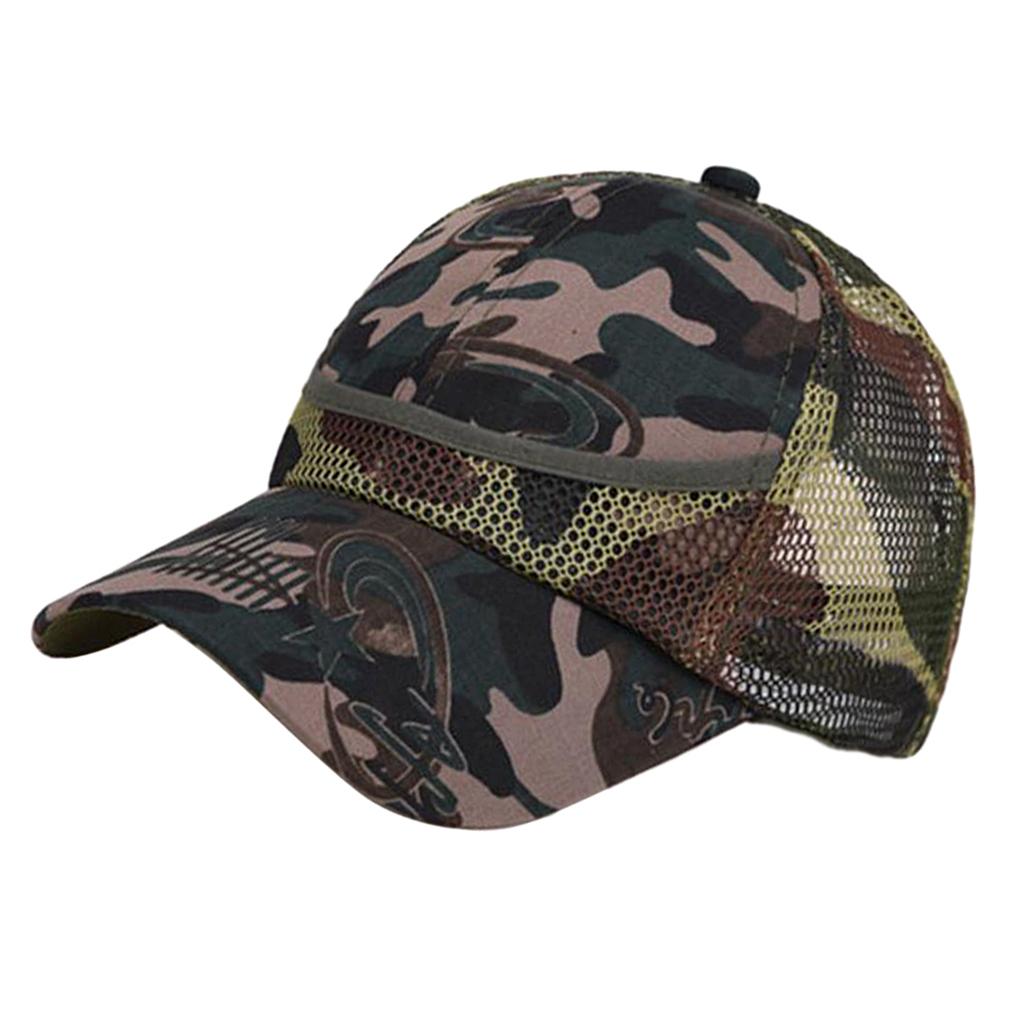 Outdoor casual camouflage sun hat baseball cap military cap S2