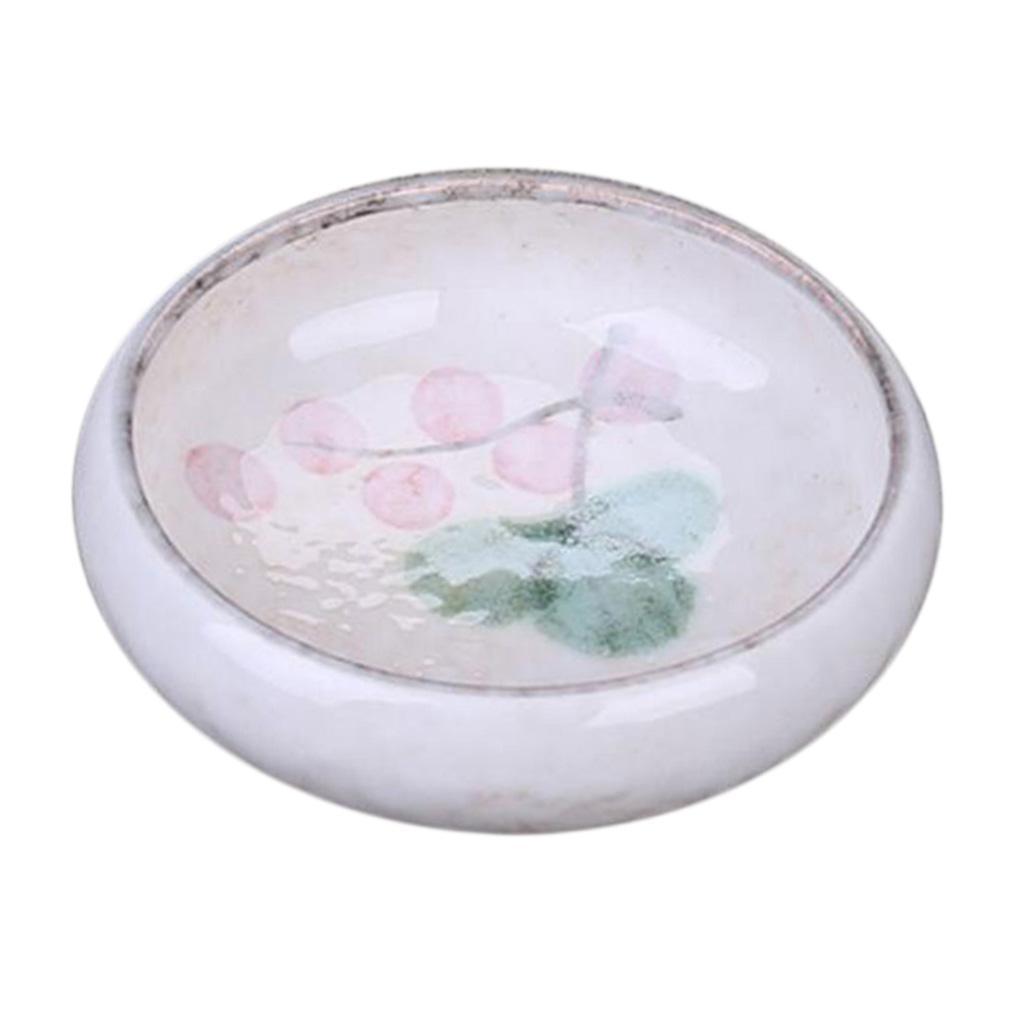 Details About Ceramic Round Sauce Dish Food Snack Plate Microwave Safe Dining Table Decor