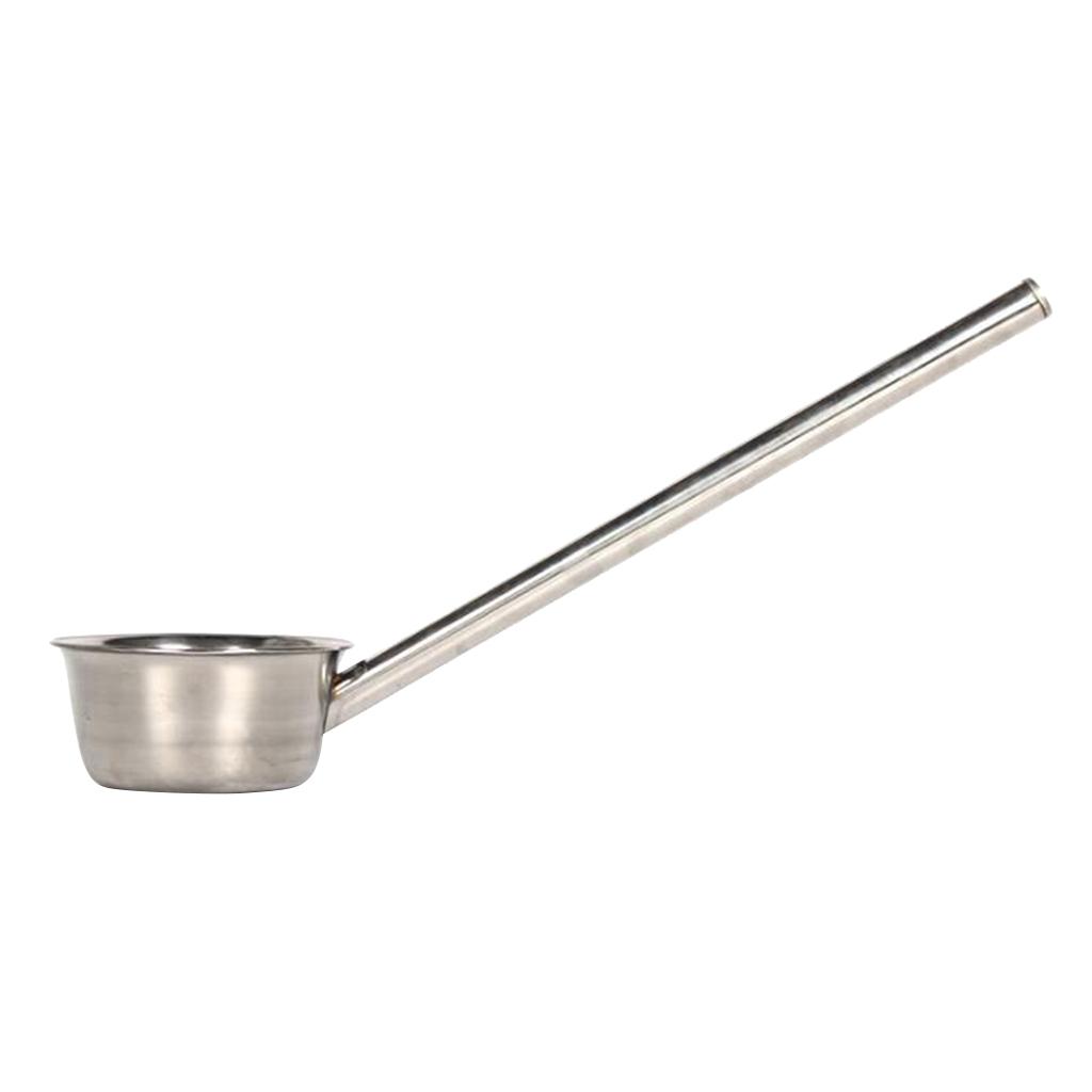 Stainless Ladle Long Handle Pouring Soup Wine  Kitchen Supplies 16x35cm