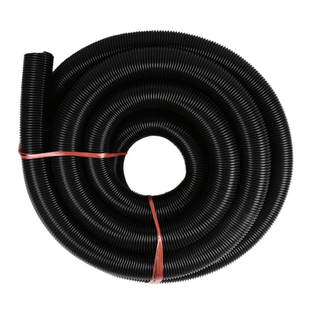 Universal Vacuum Cleaner Tube Flexible Dust Collection Hose B- 2m Black 40mm