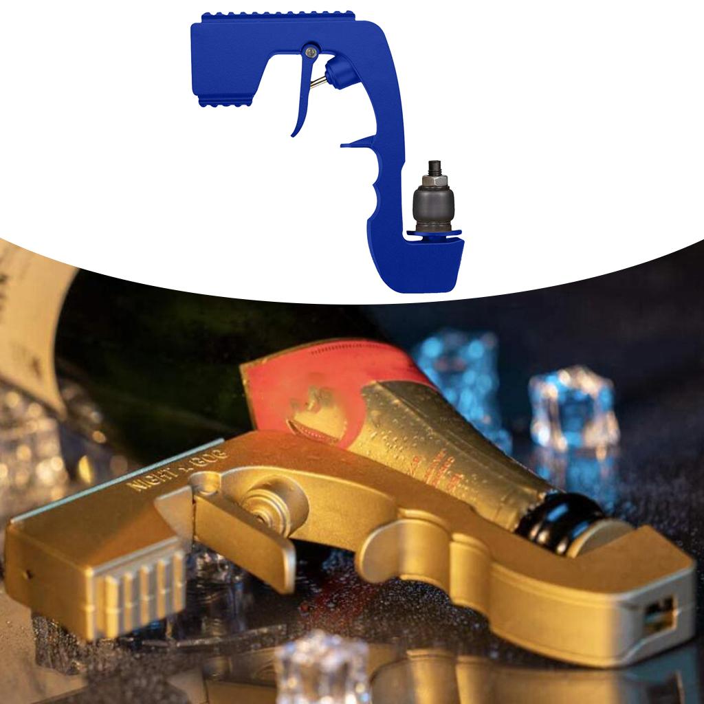 Durable Champagne Sprayer Gun Dispenser Beer Ejector Celebration Blue