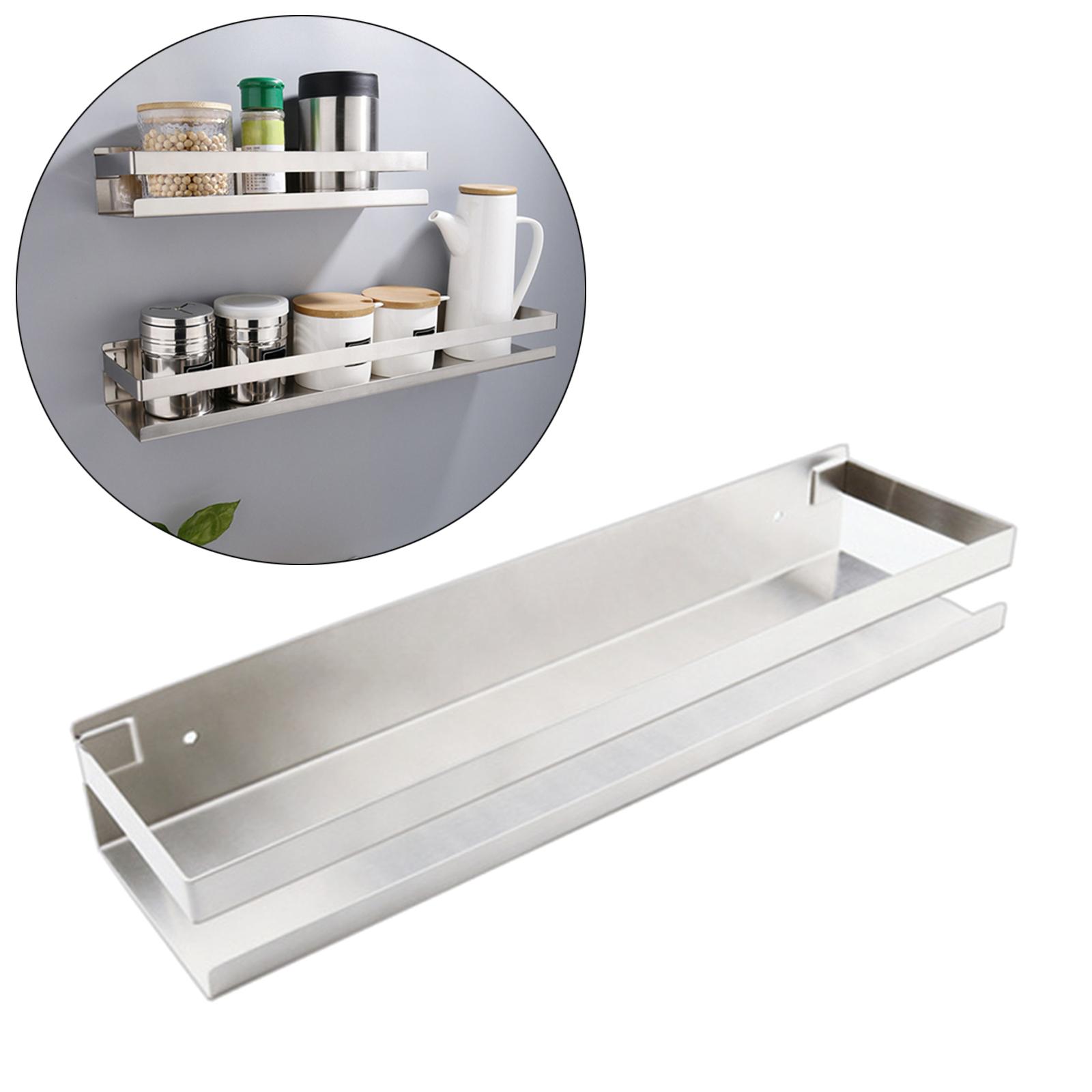 Wall Mounted Towel Rack Bathroom Organizer Without Occupying Large Space 40x10x5.8cm