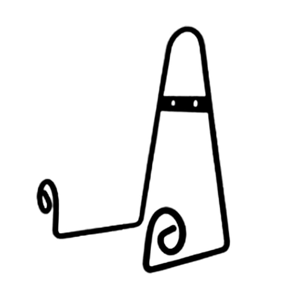 Plate Stand Display Easel Metal Picture Artwork Frame  Bend Hook 12x10x20cm