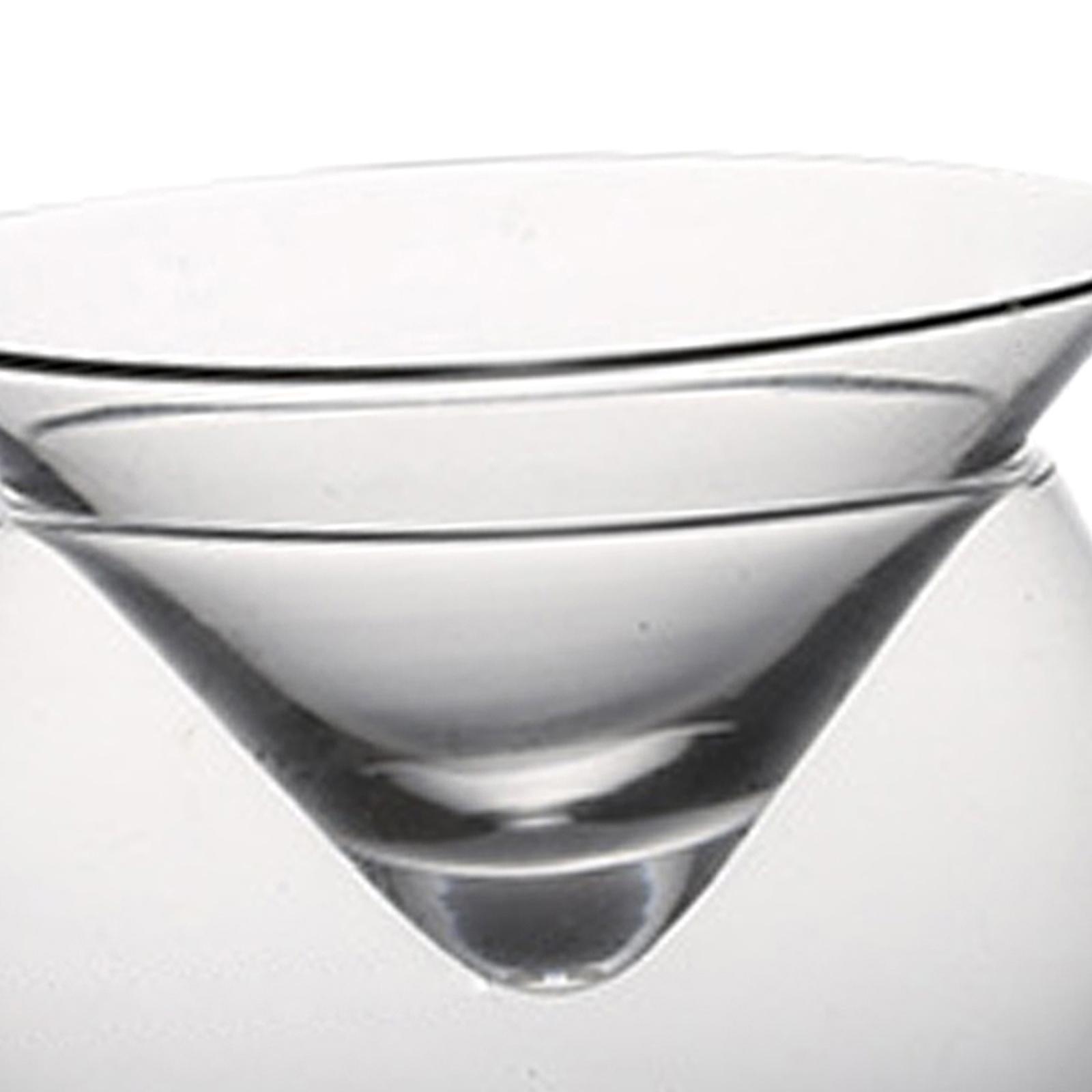 Conical Caviar Drinks Triangle Spherical Molecular Cup for Restaurant Bar S