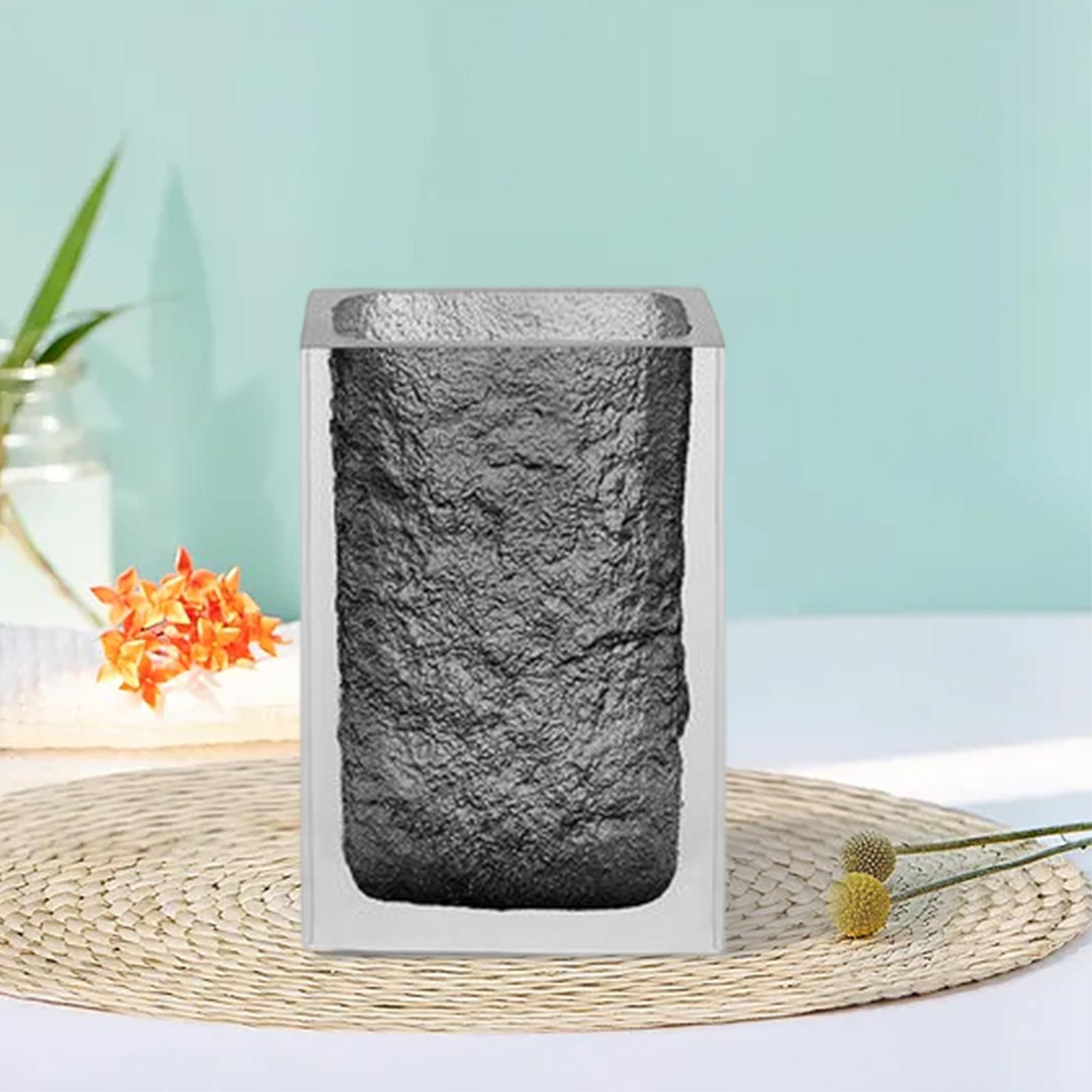 Bathroom Accessories Set Shampoo Dispenser for Restroom  Toothbrush Cup