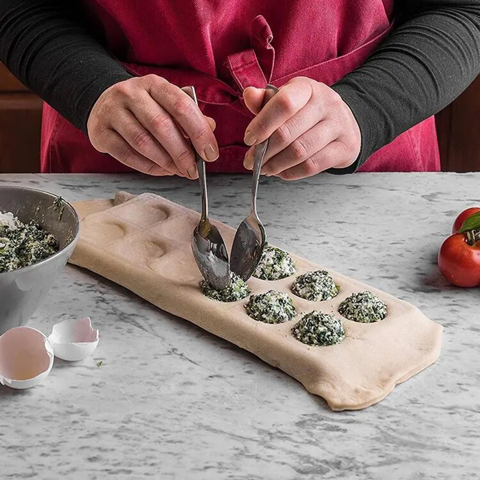 Ravioli Maker 12 Holes Sturdy Construction Food Grade Material Pierogi Press