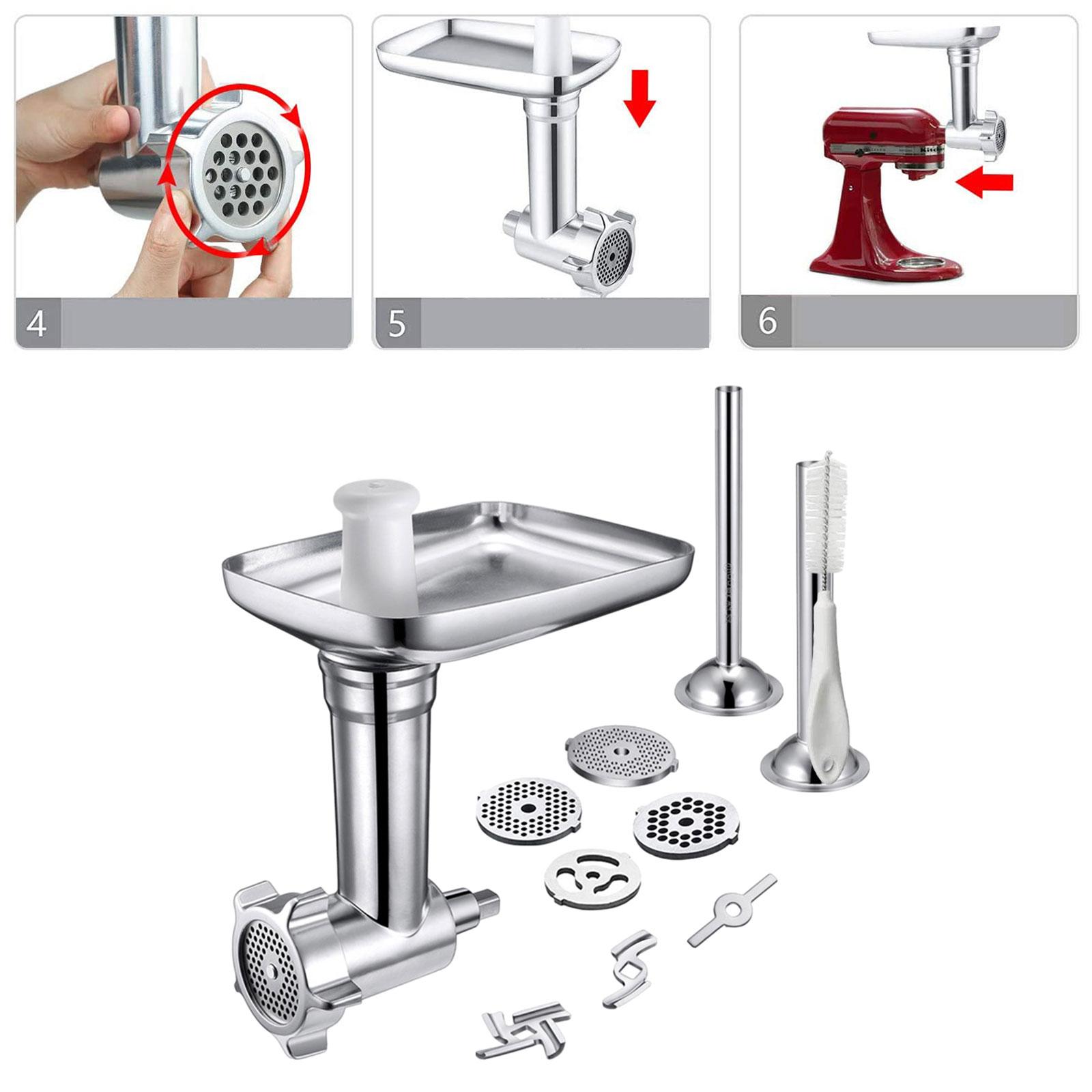 Food Grinder Attachment Detachable Grinding Blade for Household Accessories