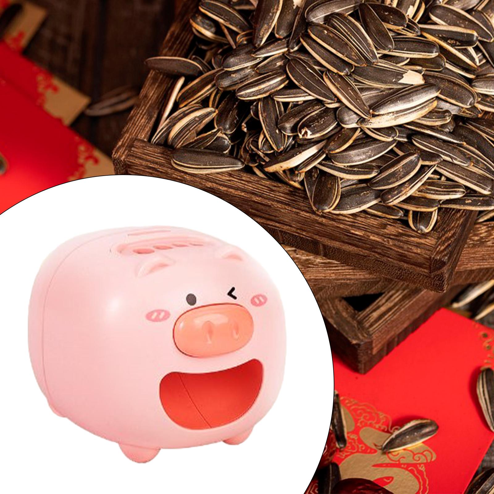 Electric Automatic Shell Peeling Machine Cartoon Pig Shape Sheller Style B