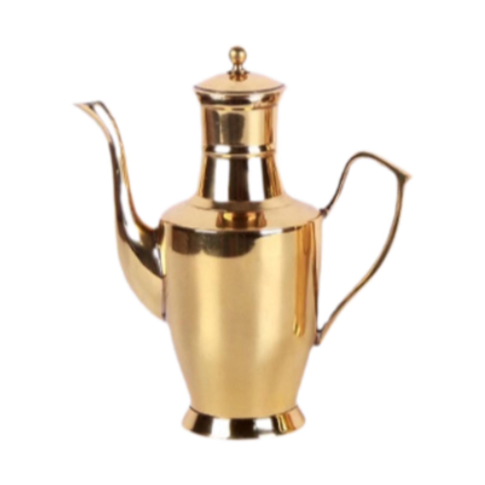 Copper Tea Kettle Multiuse Kitchen Copper Cruet for Restaurant Hotel Kitchen Small