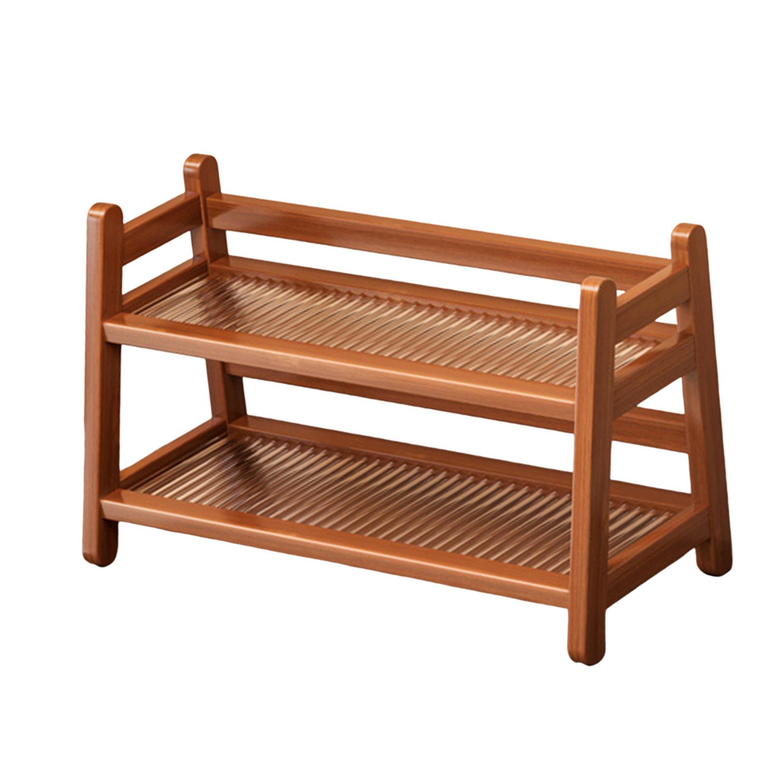 Coffee Syrup Display Rack Kitchen Counter Shelf